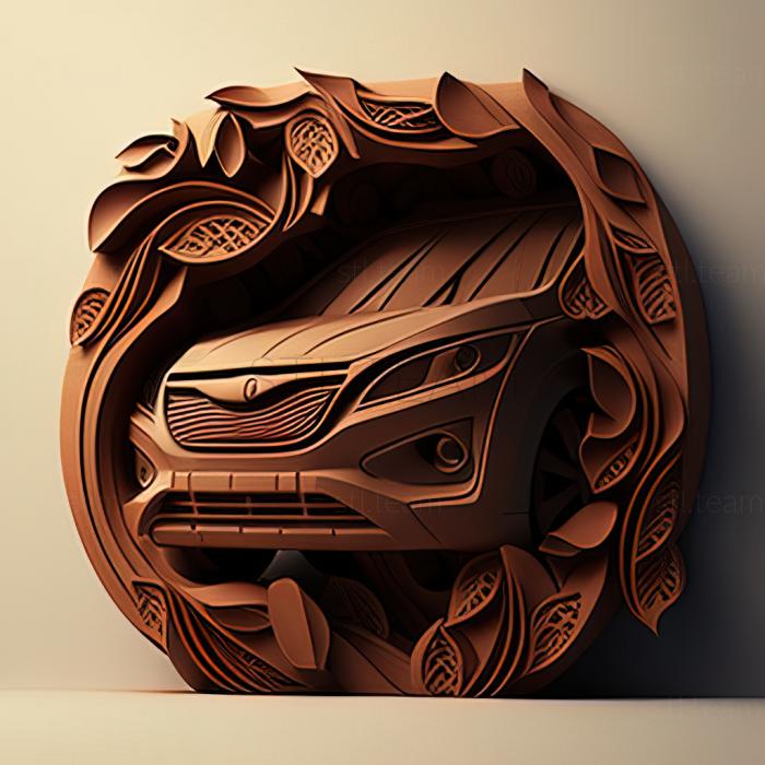 3D модель Mazda MPV (STL)